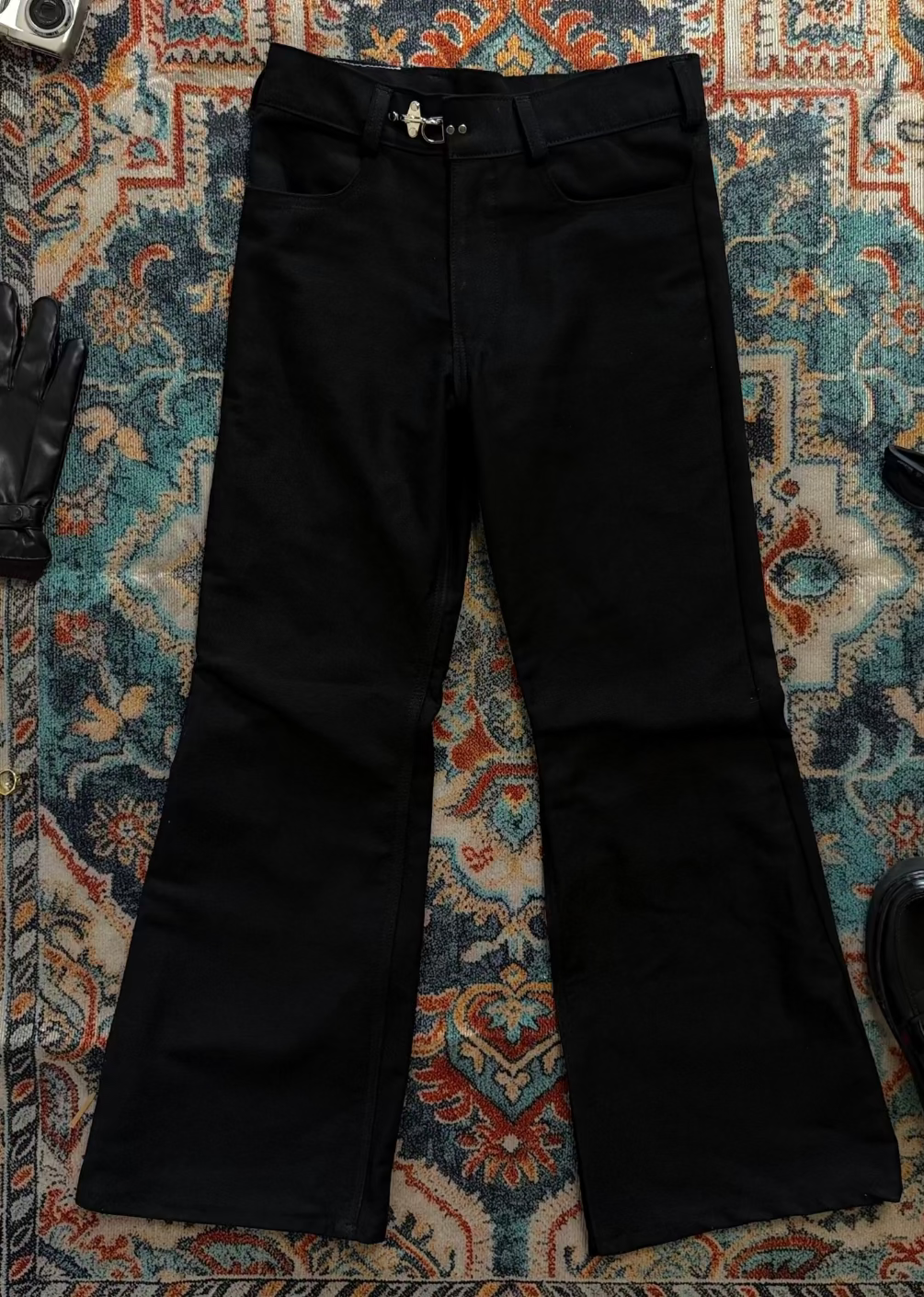 Raw Denim Bootcut "Classic Black"